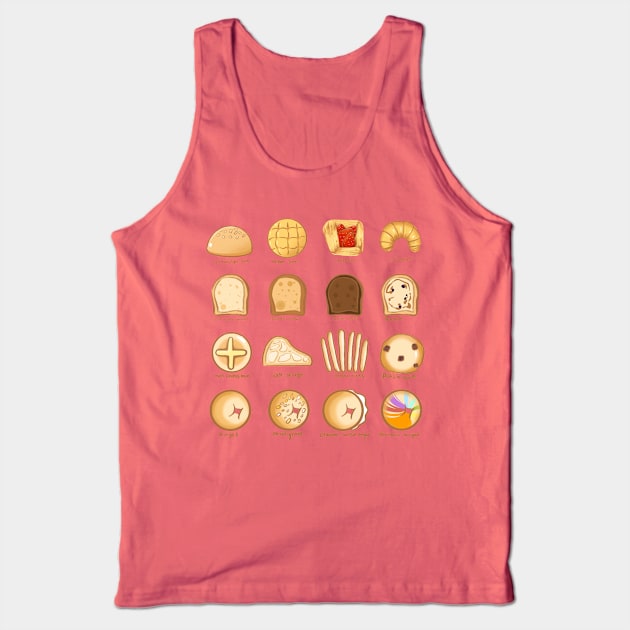 Bread encyclopedia Tank Top by Applemint